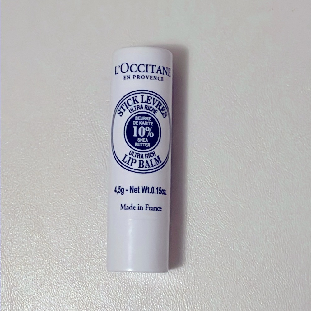 Bundle 5/$25 💋 L’occitane Ultra Rich Lip Balm - opened